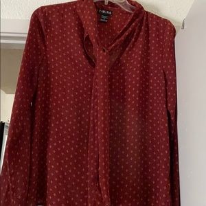 Long sleeve blouse